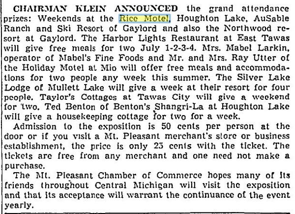 Rice Motel (South Bay Motel Apartments) - 1963 Article (newer photo)